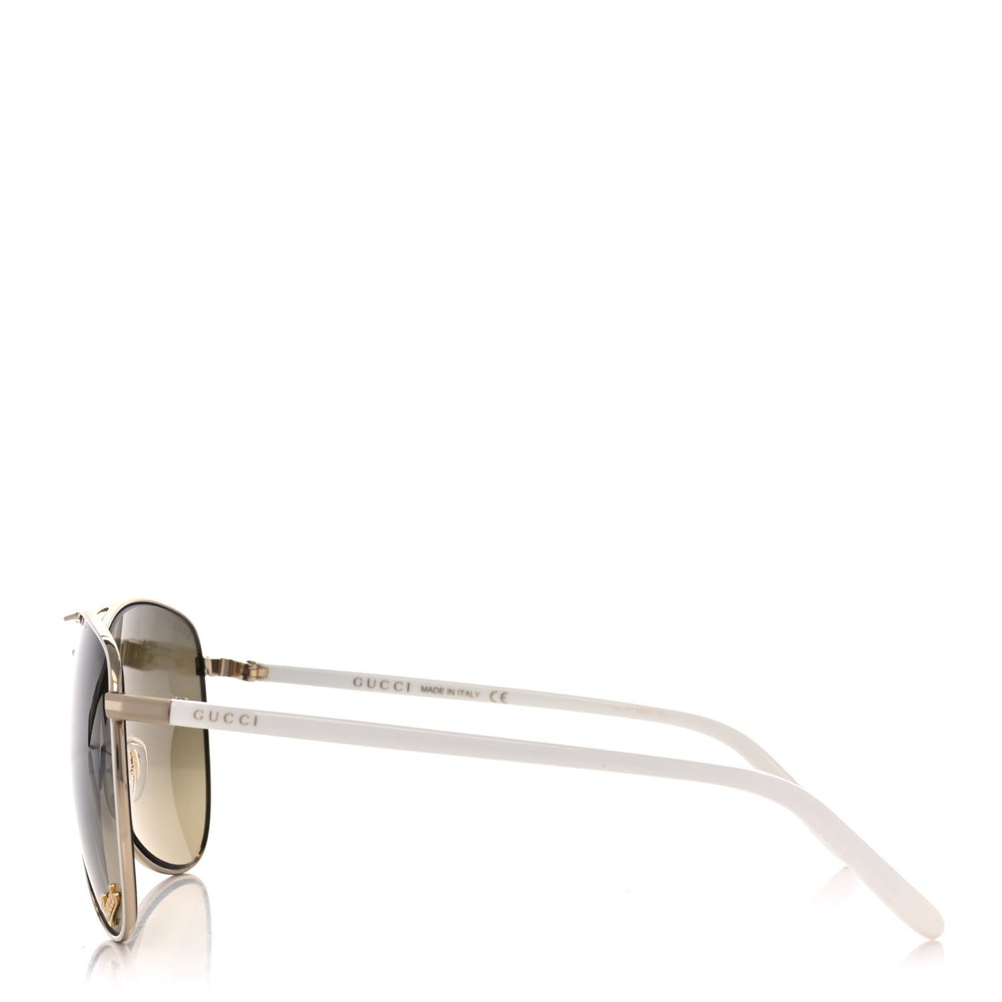 Aviator Sunglasses GG0502S White
