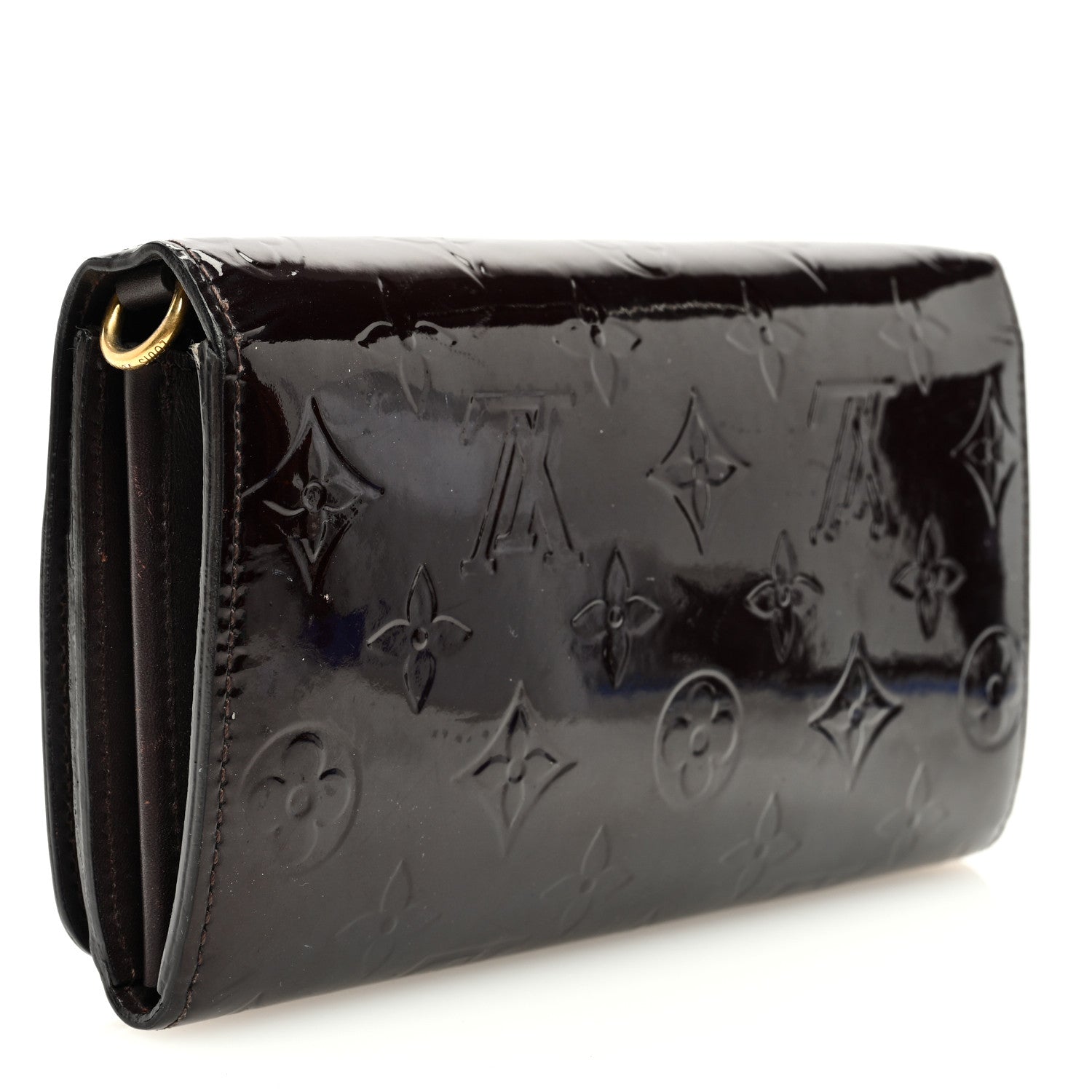 Louis Vuitton Vernis Chaine Wallet Amarante 3 of 8