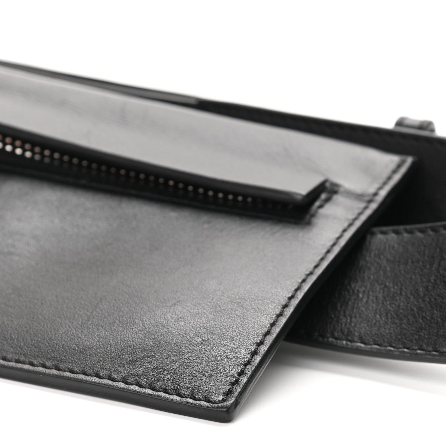 Calfskin Belt Bag Black