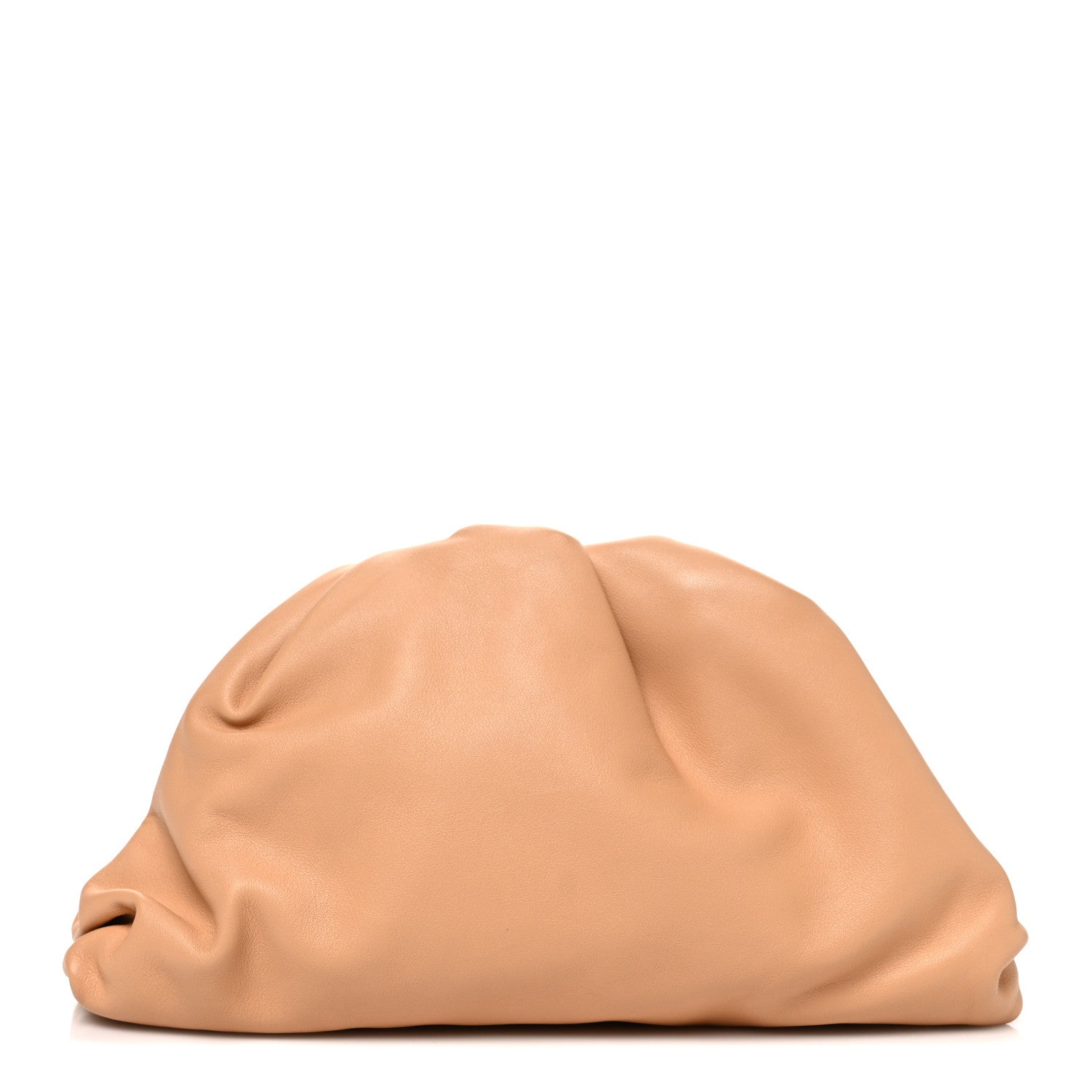 Bottega Veneta Calfskin Teen Pouch Almond 1880042 – FASHIONPHILE