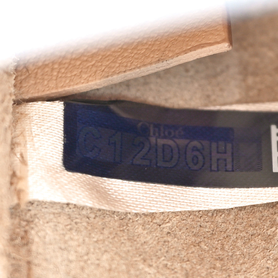 Calfskin Suede Small Nile Bracelet Bag Vinyl Blue