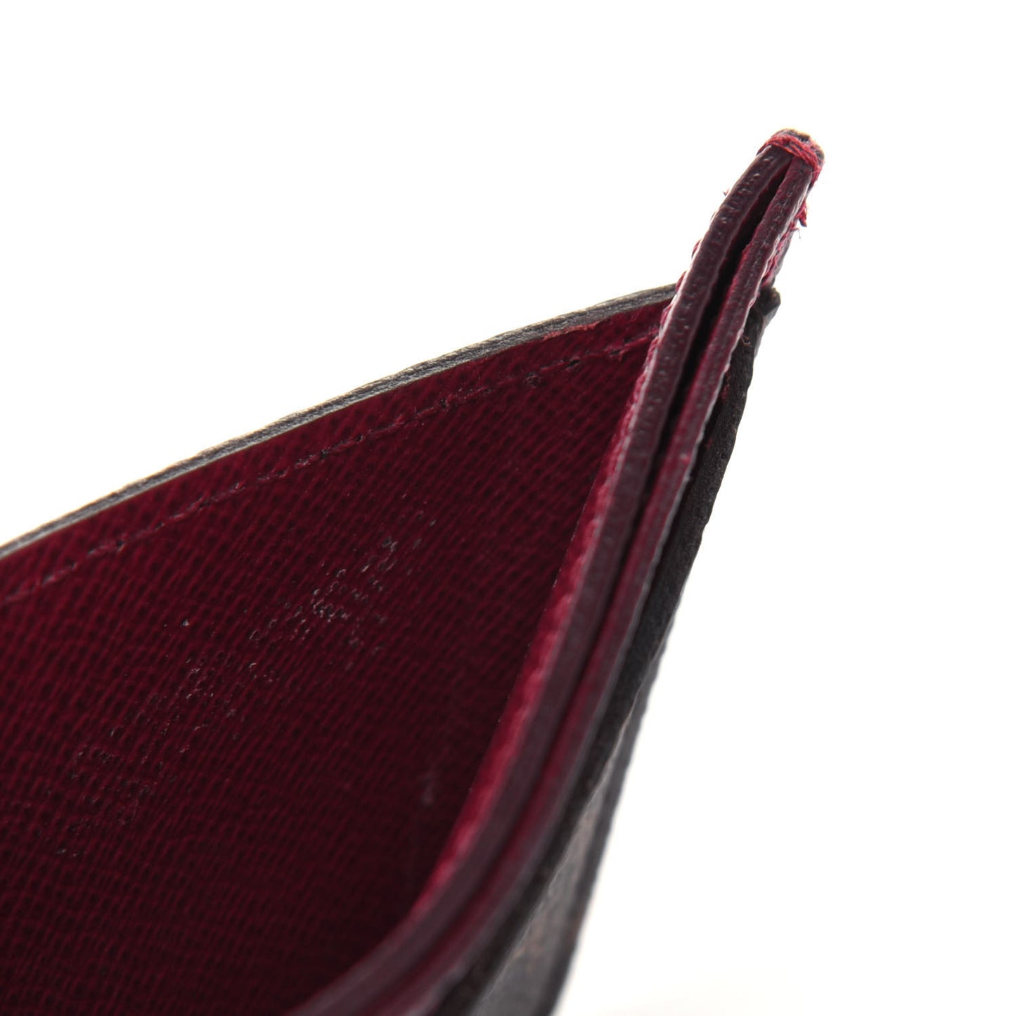 Monogram Card Holder Fuchsia