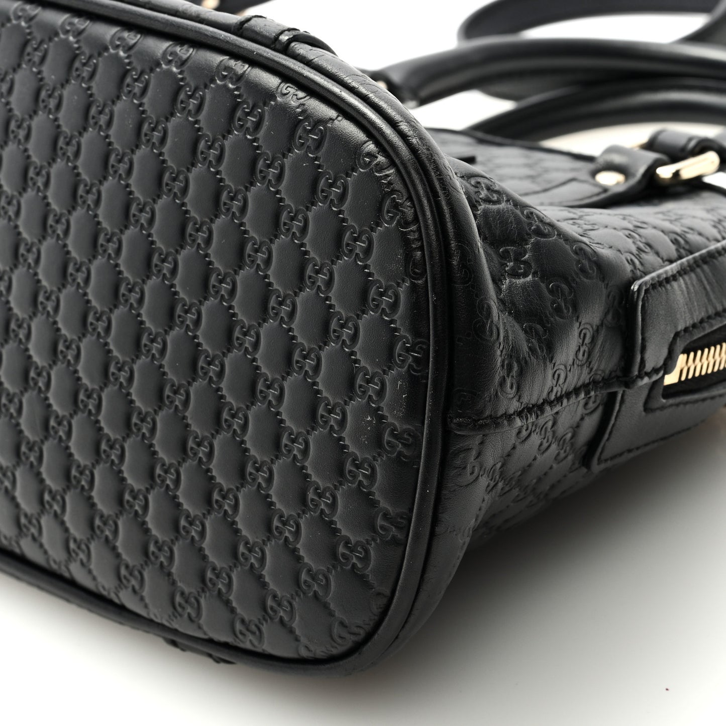 Microguccissima Mini Dome Bag Black