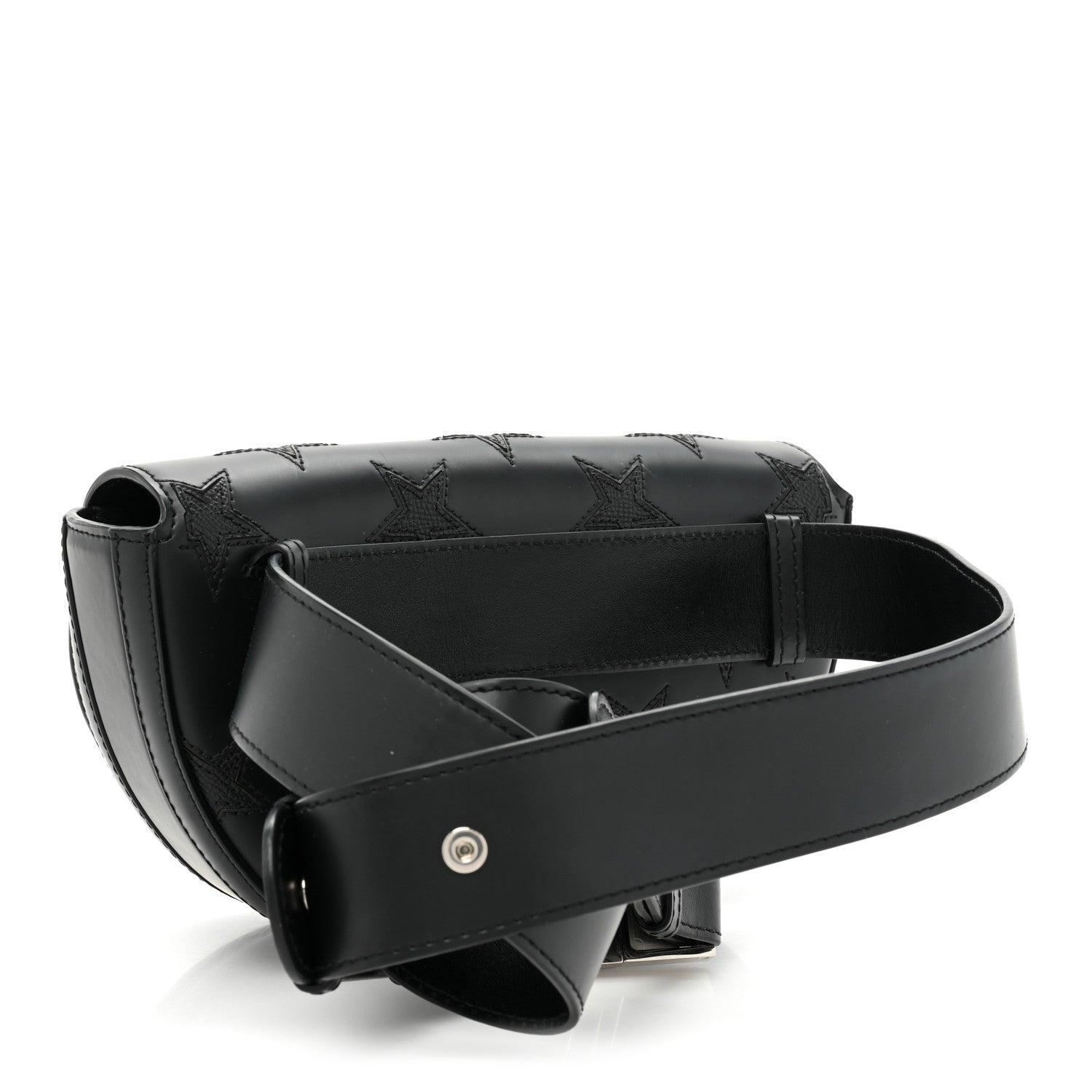 Burberry Calfskin Small Star Olympia Belt Bag Black 3 of 8