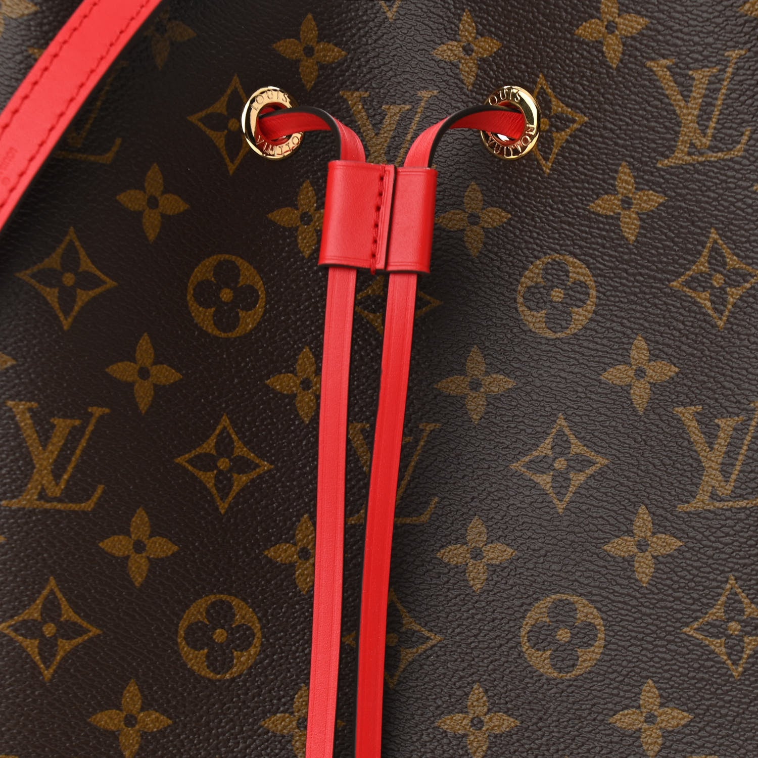 Louis Vuitton Monogram Neonoe MM Coquelicot 7 of 10
