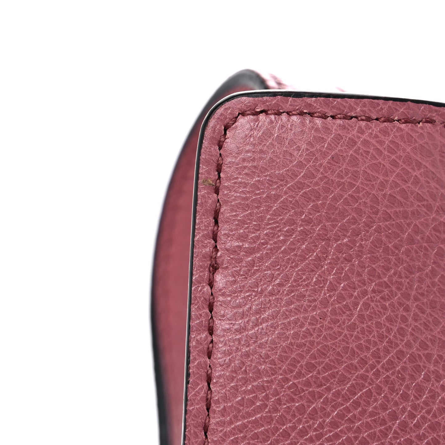 Glace Calf Shoulder Bag Pink