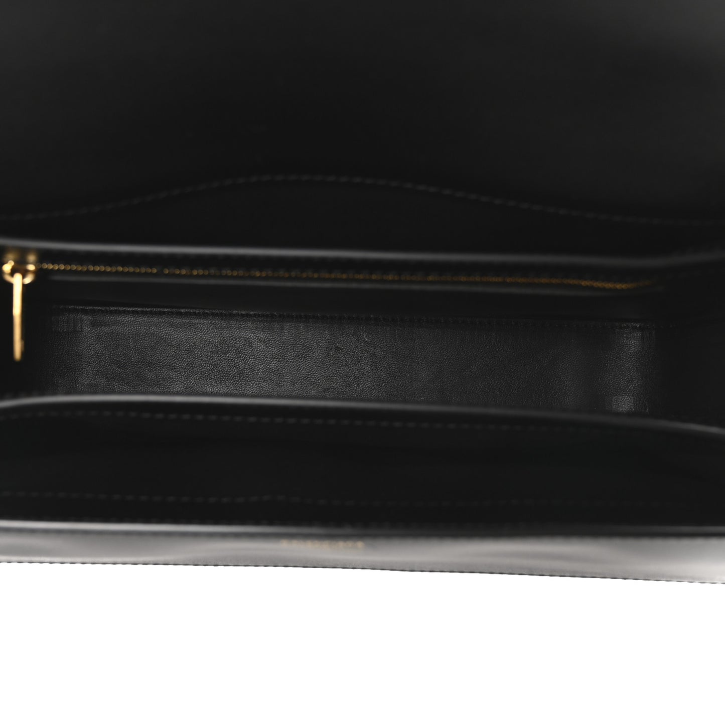 Classic Calfskin Medium Lady Flap Bag Black
