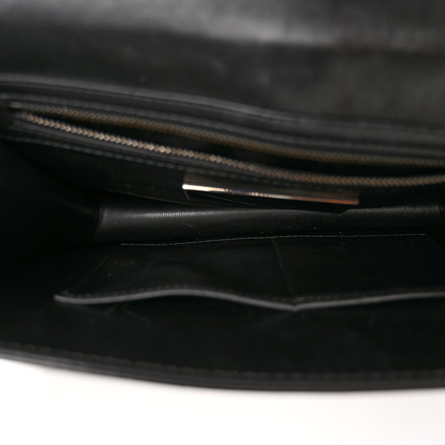 Vitello Medium Glam Lock Rockstud Flap Black