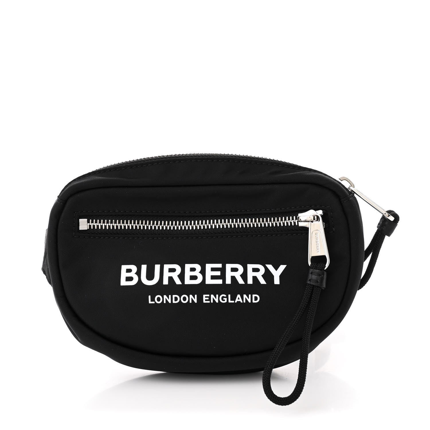 Burberry Econyl Logo Print Small Cannon Bum Bag Black 1729425