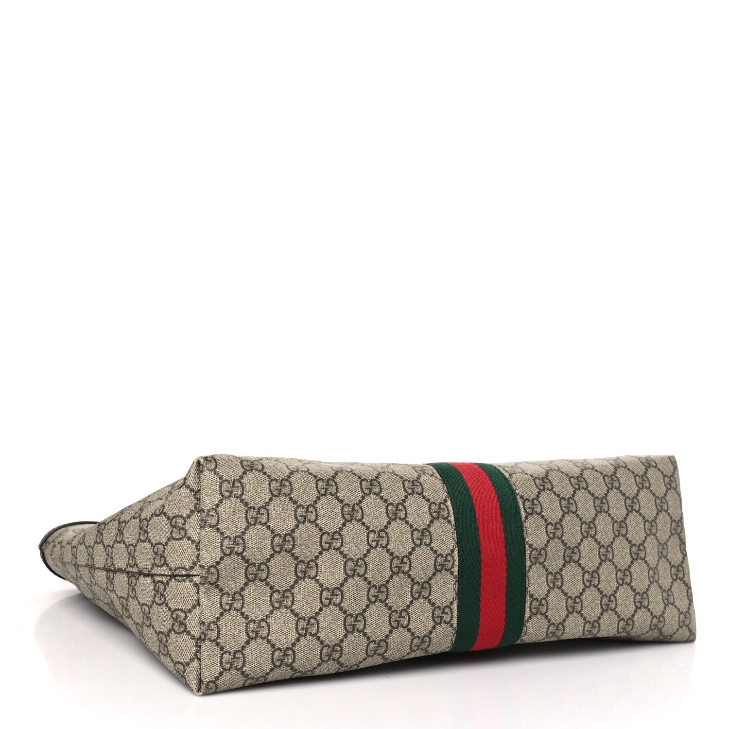 Gucci GG Supreme Monogram Medium Ophidia Shopping Tote Brown 4 of 10