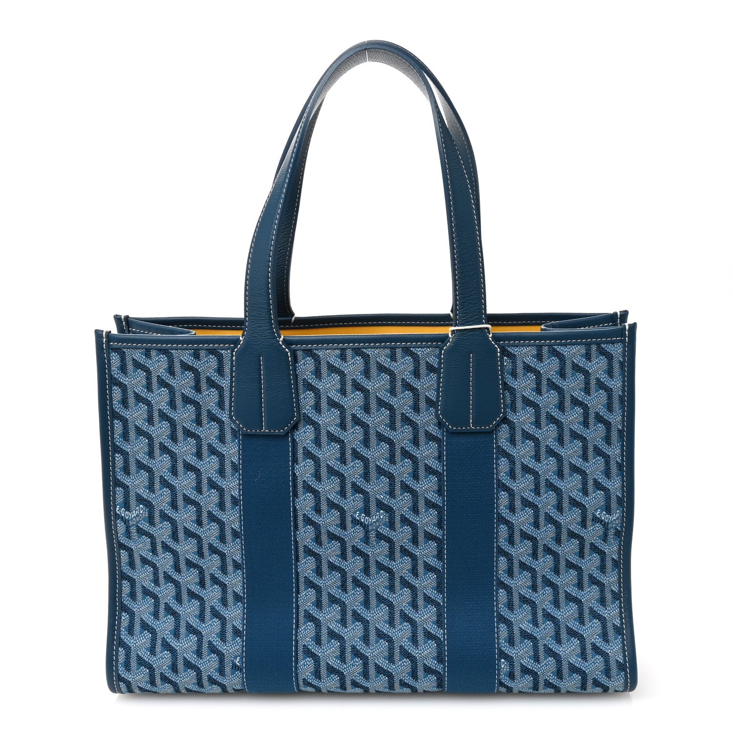 Goyard Goyardine Villette PM Tote Ocean Blue 1786814 – FASHIONPHILE