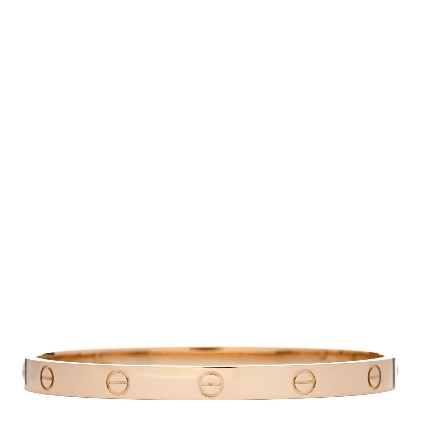 18K Yellow Gold LOVE Bracelet 19