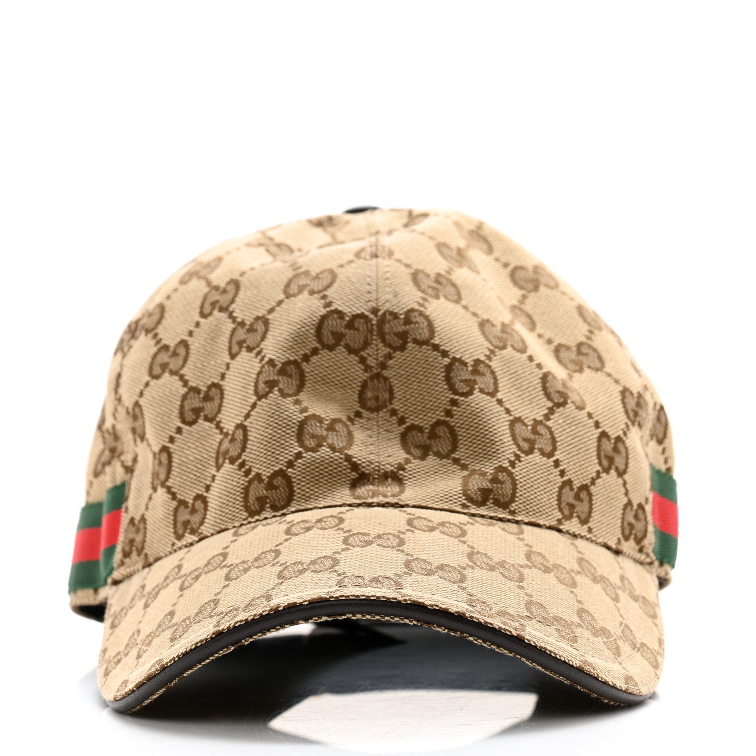 Gucci Monogram Web Baseball Hat M Beige Cocoa 3 of 12