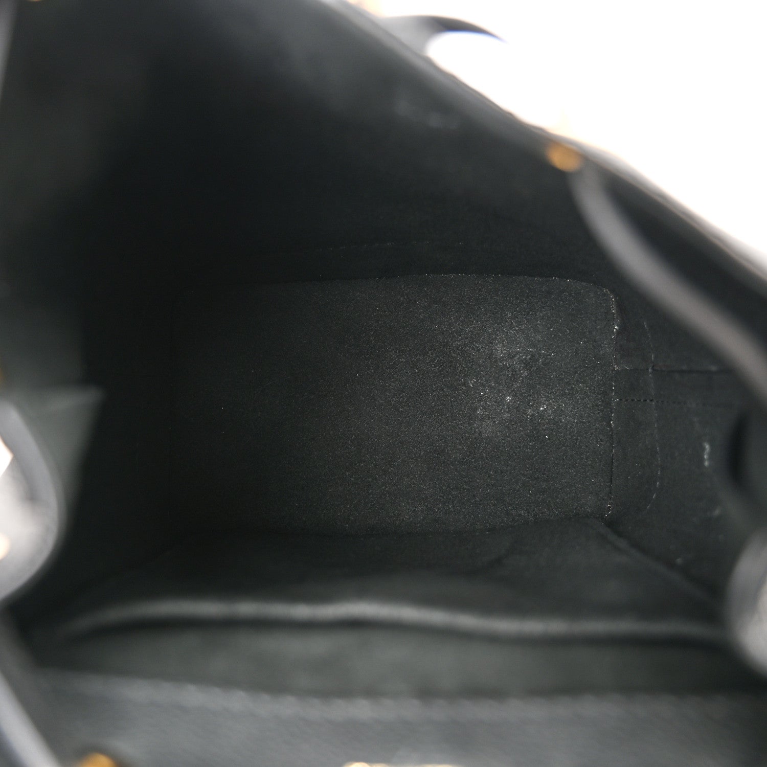 Louis Vuitton Calfskin Lockme Mini Backpack Black 5 of 11