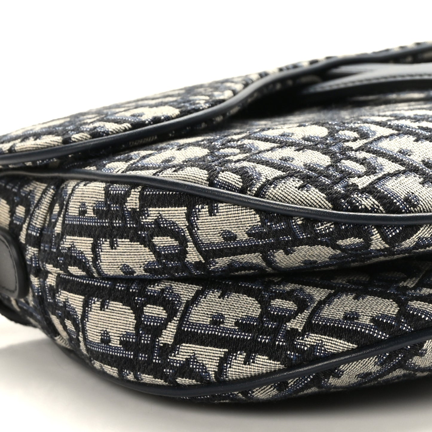Oblique Saddle Bag Blue