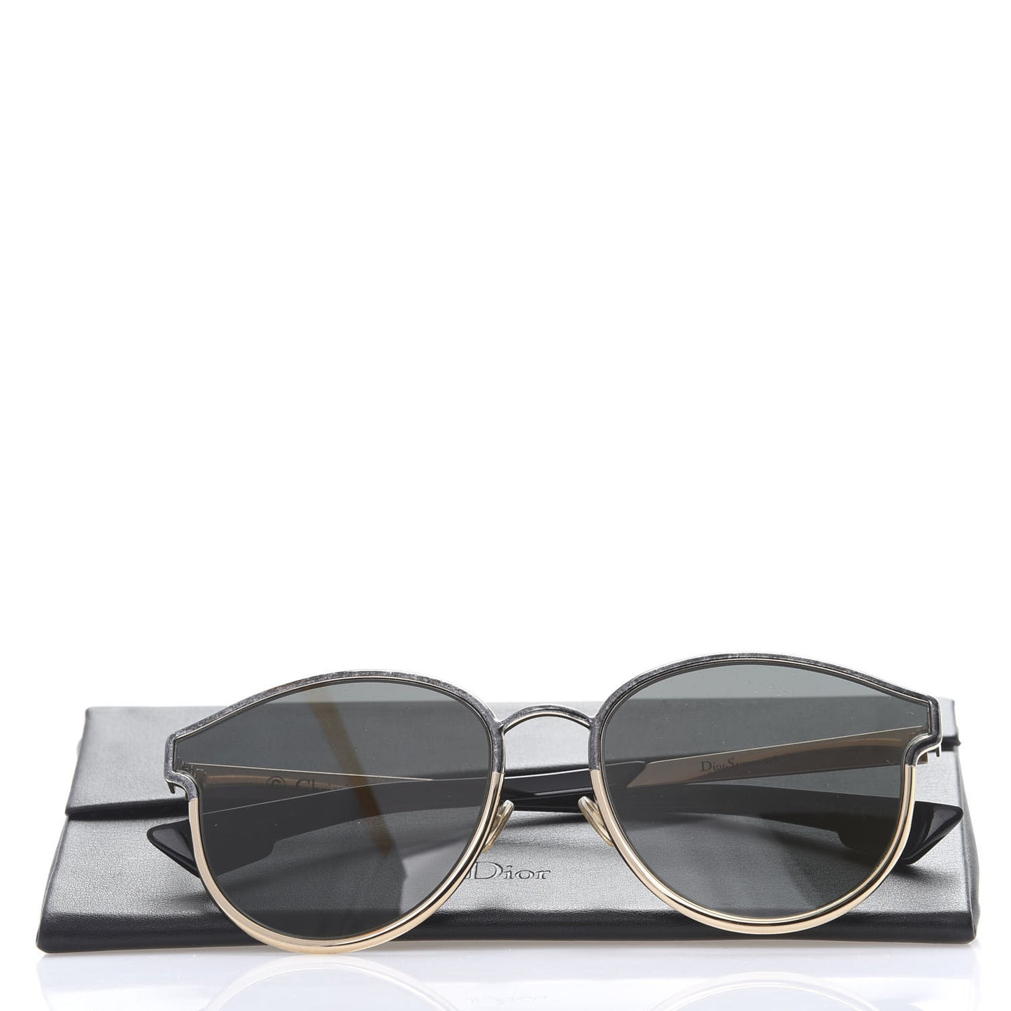 Marble Symmetric Sunglasses Gold