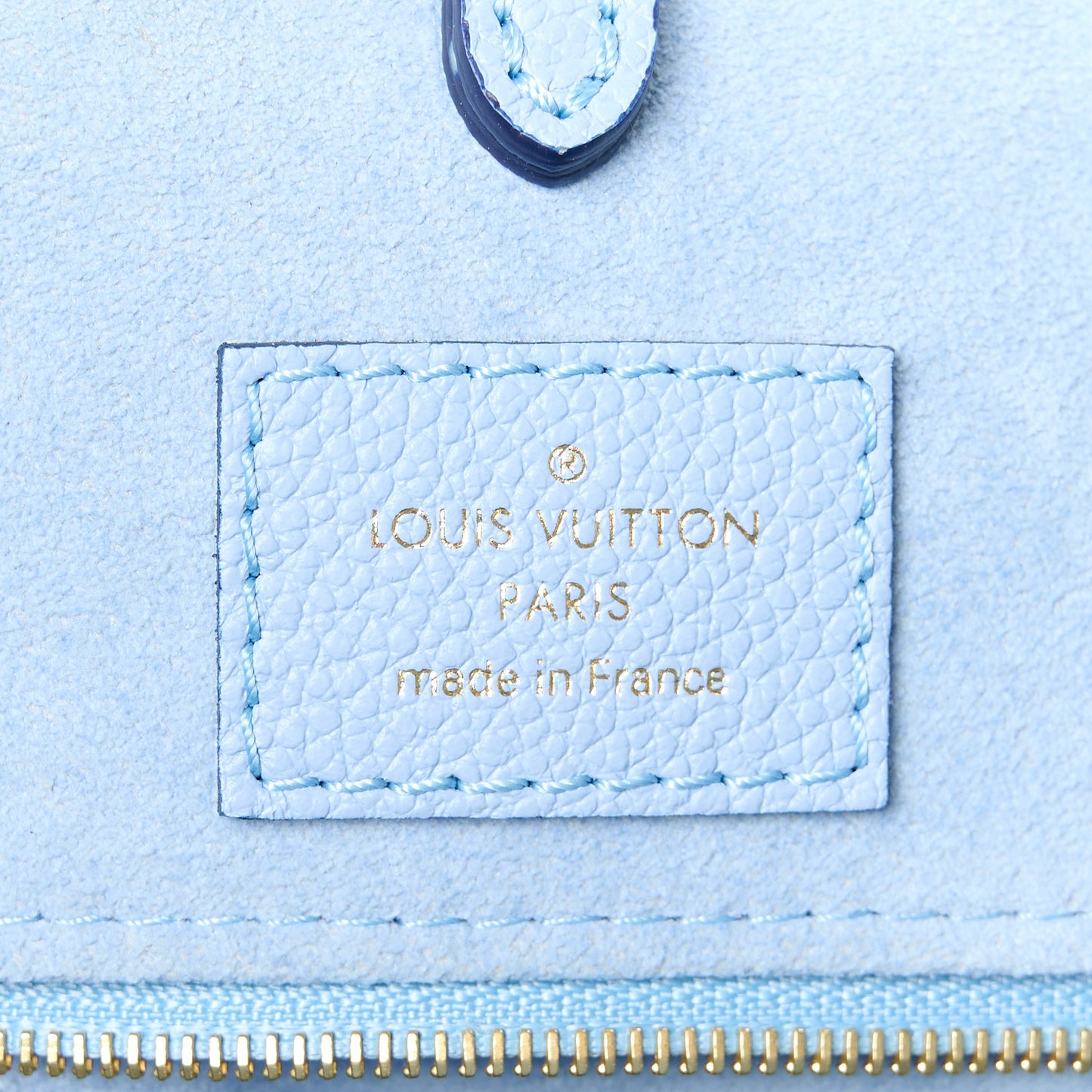 Empreinte Monogram Giant By The Pool Onthego MM Summer Blue