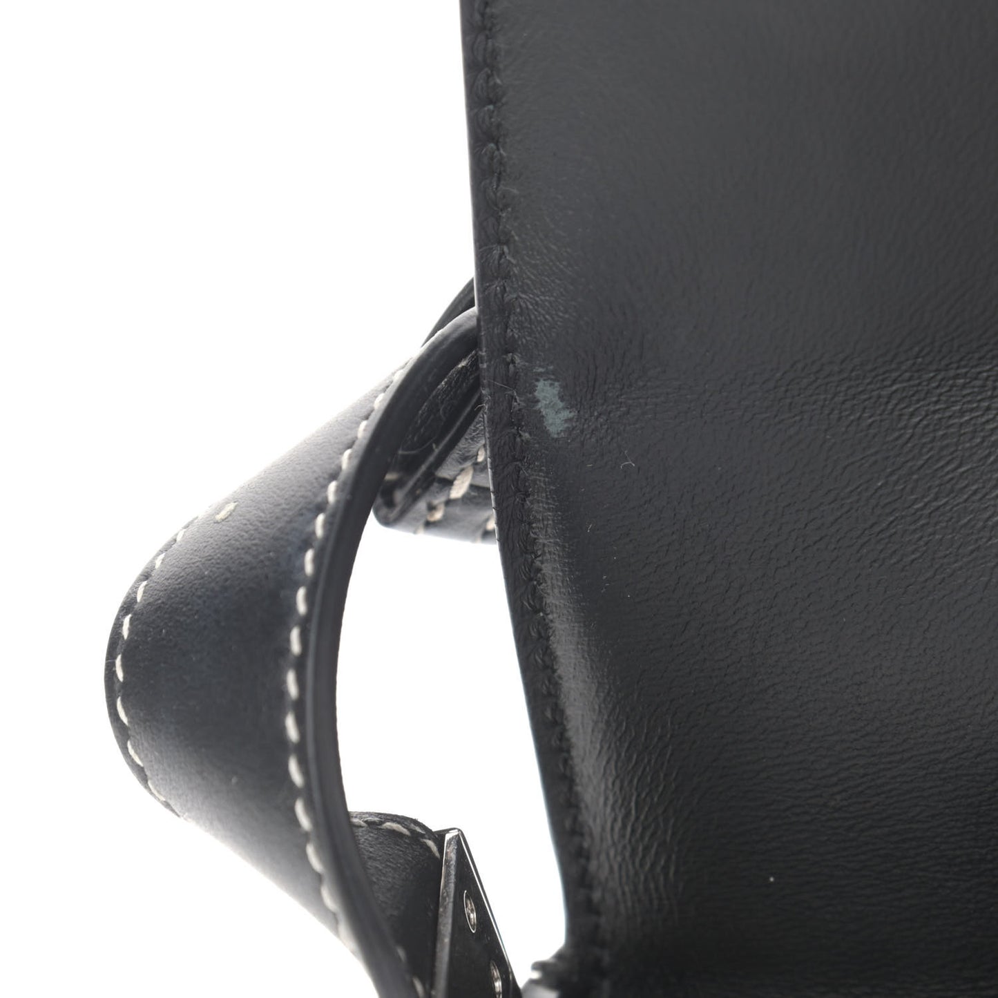 Canvas Horseferry Print Small Olympia Shoulder Bag Black