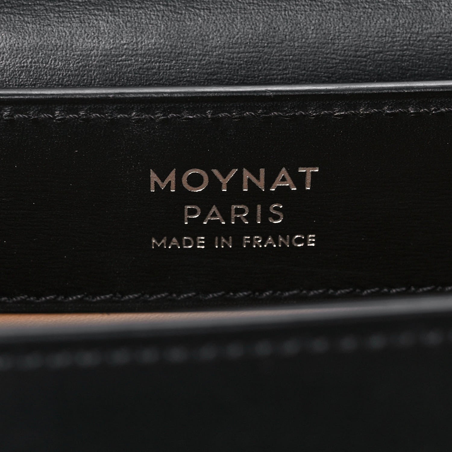 Moynat Box Calfskin Rejane PM Black 6 of 10