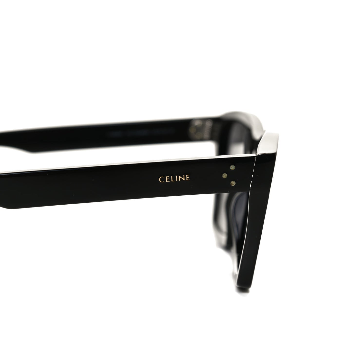 Acetate Polarized Square Sunglasses CL40090I Black