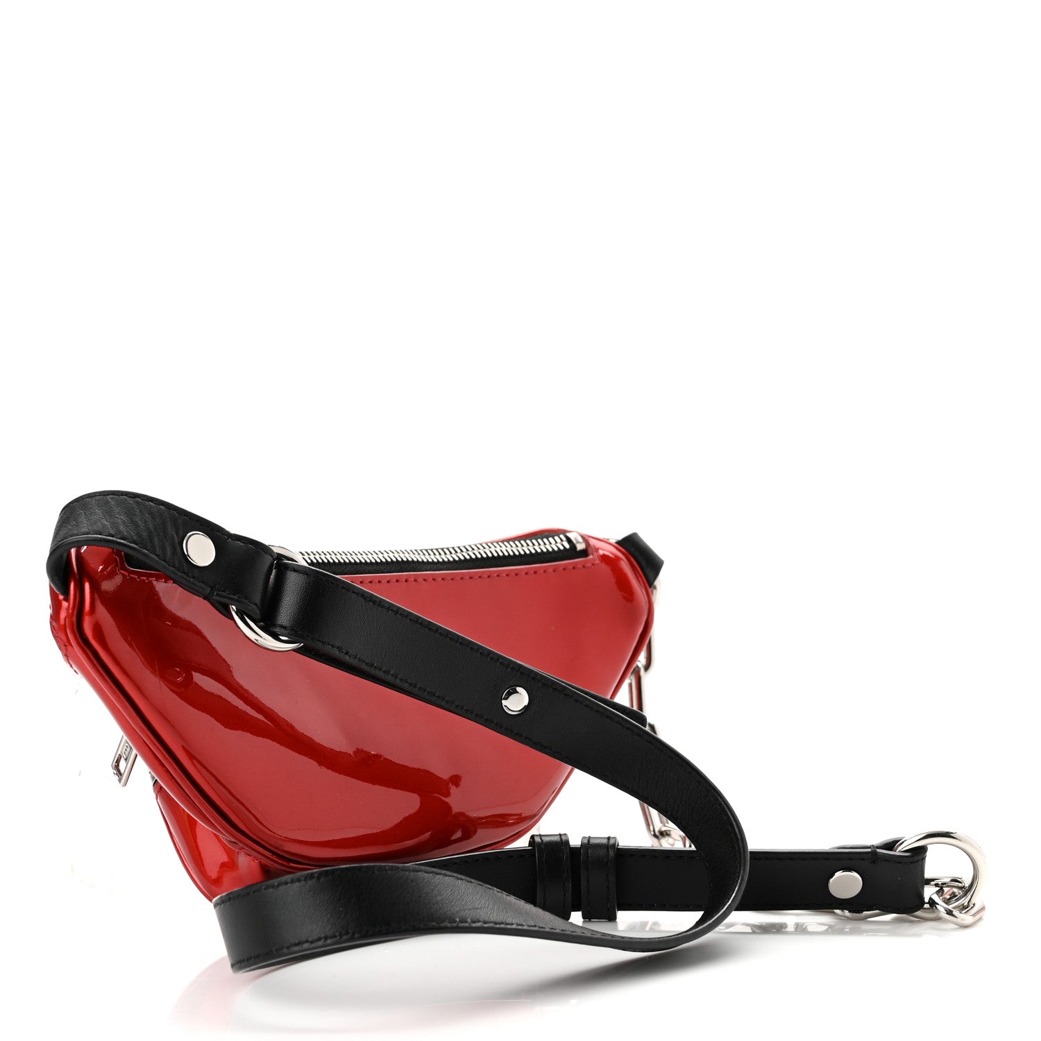 Alexander Wang Patent Attica Mini Belt Bag Red 3 of 10