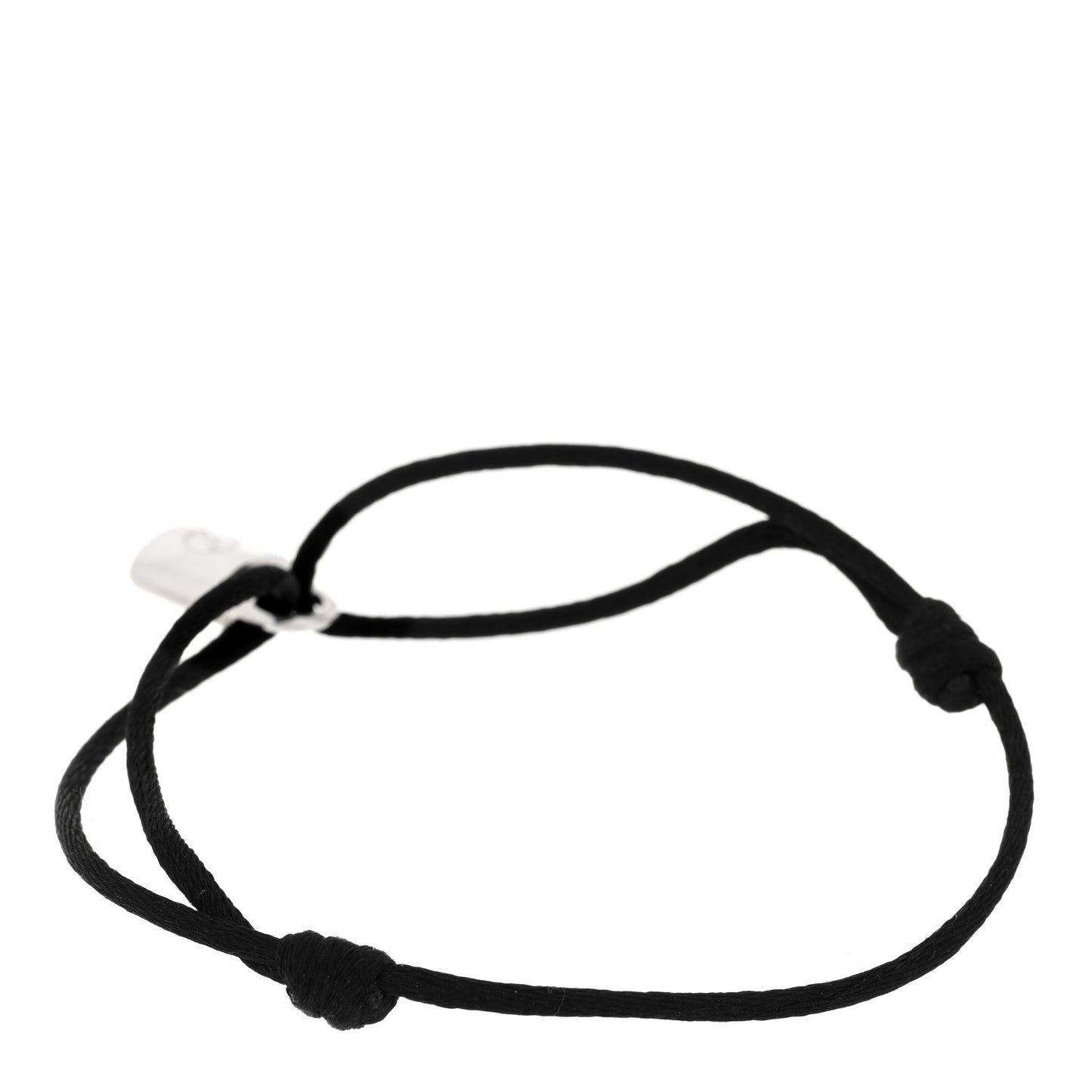Sterling Silver Lockit Bracelet Black