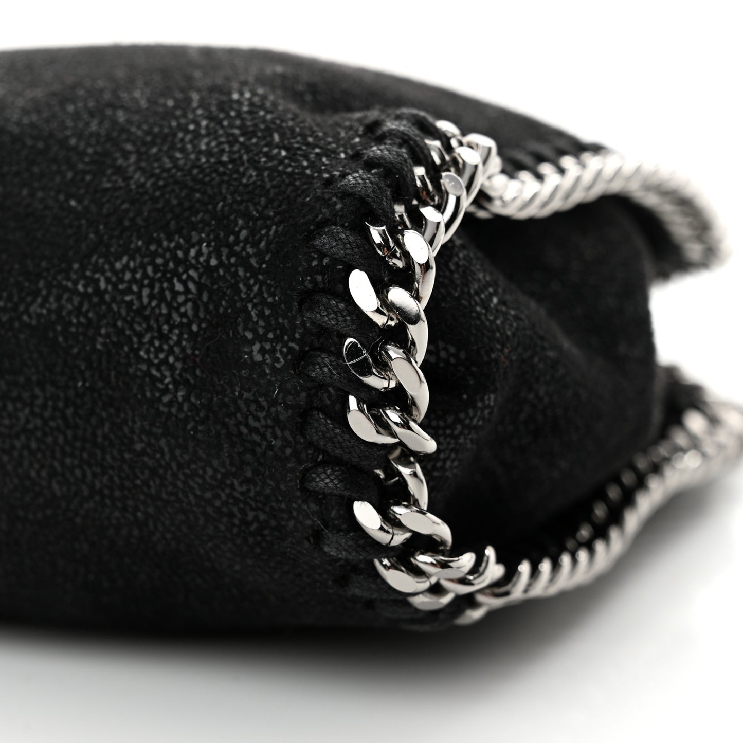 Shaggy Deer Tiny Falabella Tote Black