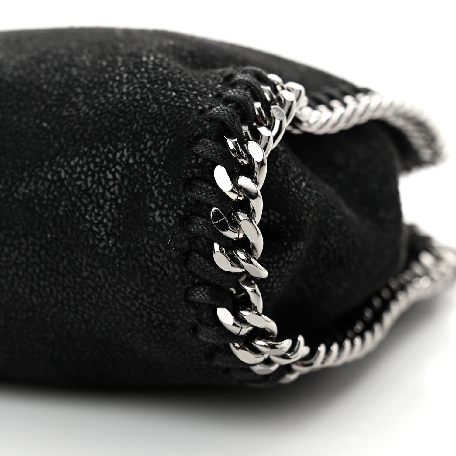 Stella McCartney Shaggy Deer Tiny Falabella Tote Black 10 of 10