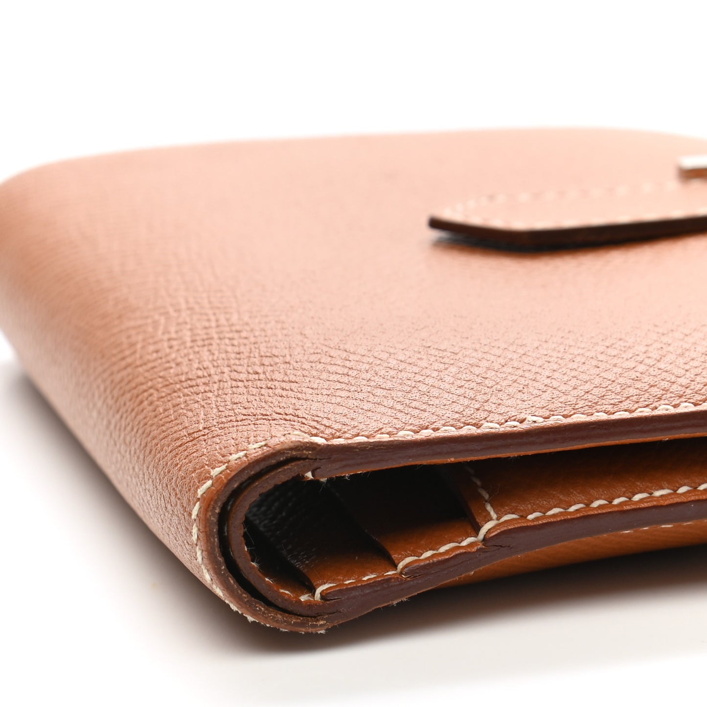 Epsom Bearn Compact Wallet Gold