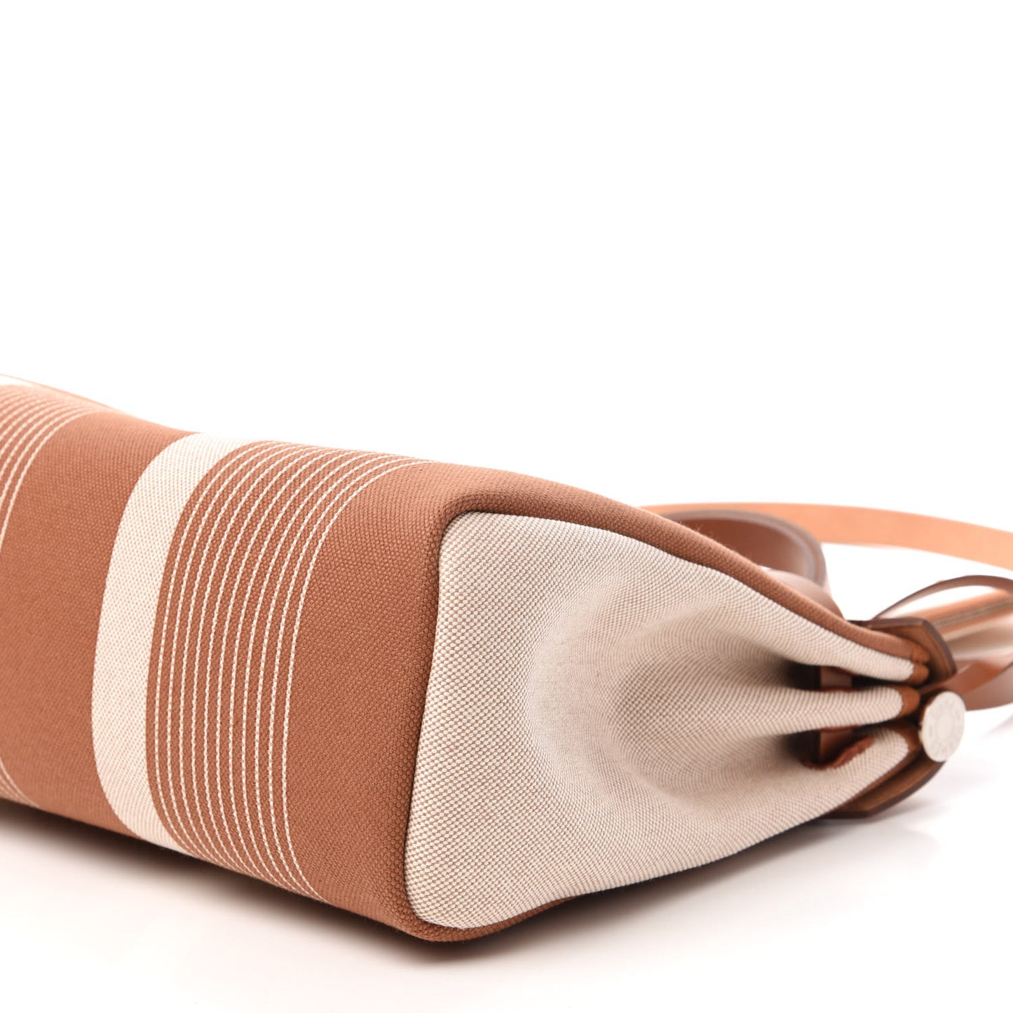 Vache Hunter Toile H Vibration Herbag Zip Retourne 31 PM Fauve Ecru Beige