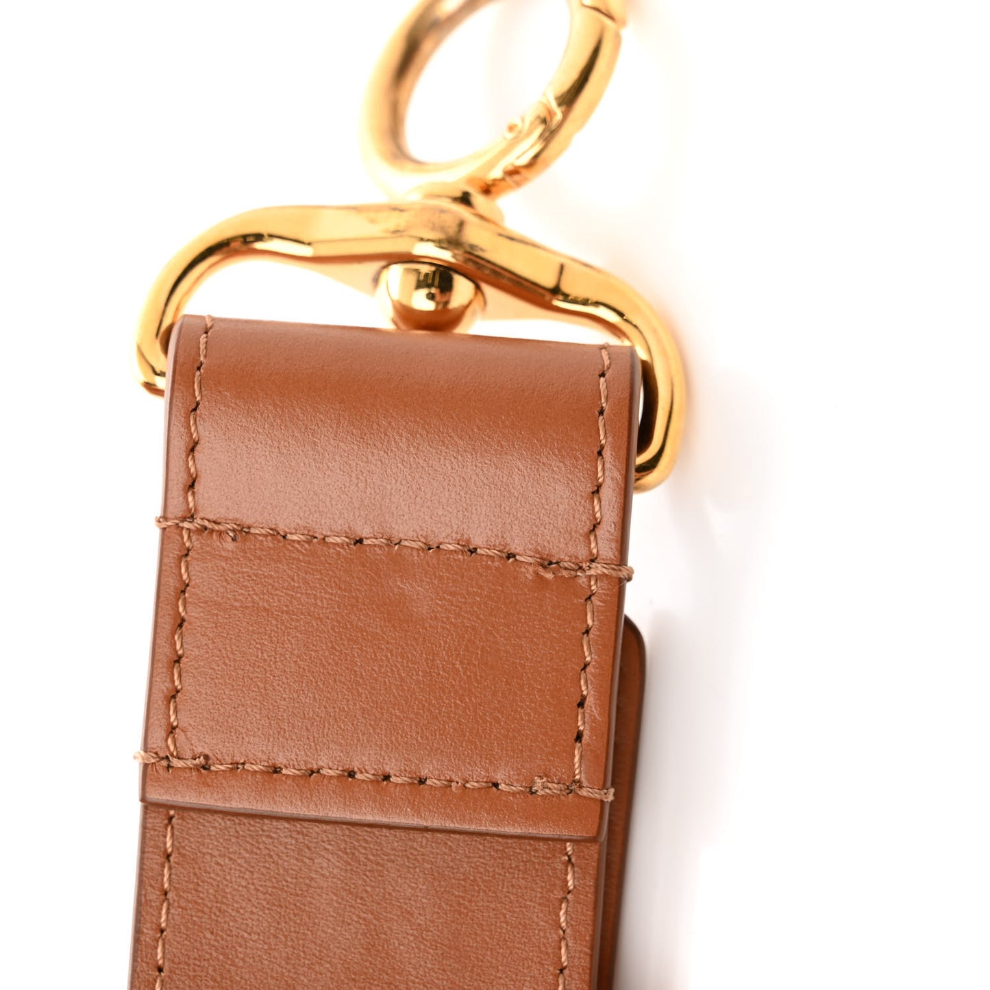 Calfskin Suede Small Roy Bag Caramel