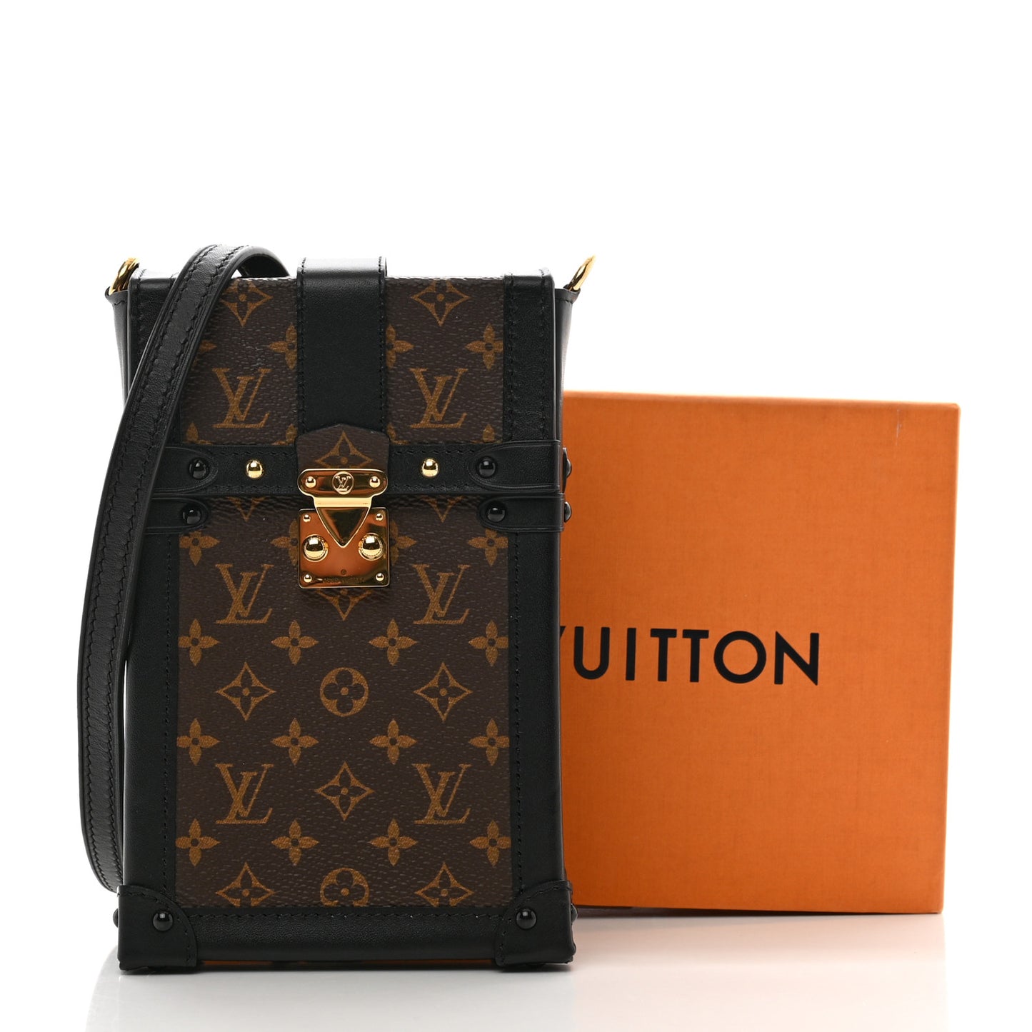 Monogram Pochette Trunk Verticale Black