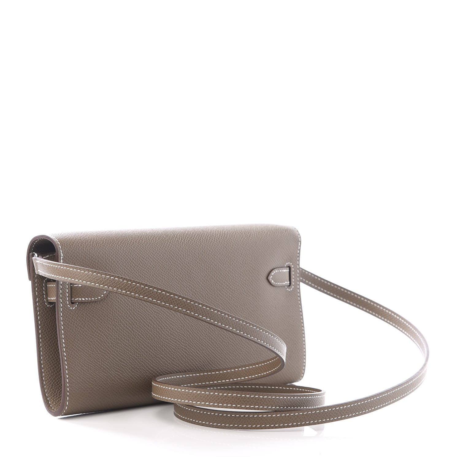 Hermes Epsom Kelly Wallet To Go Etoupe 2 of 9