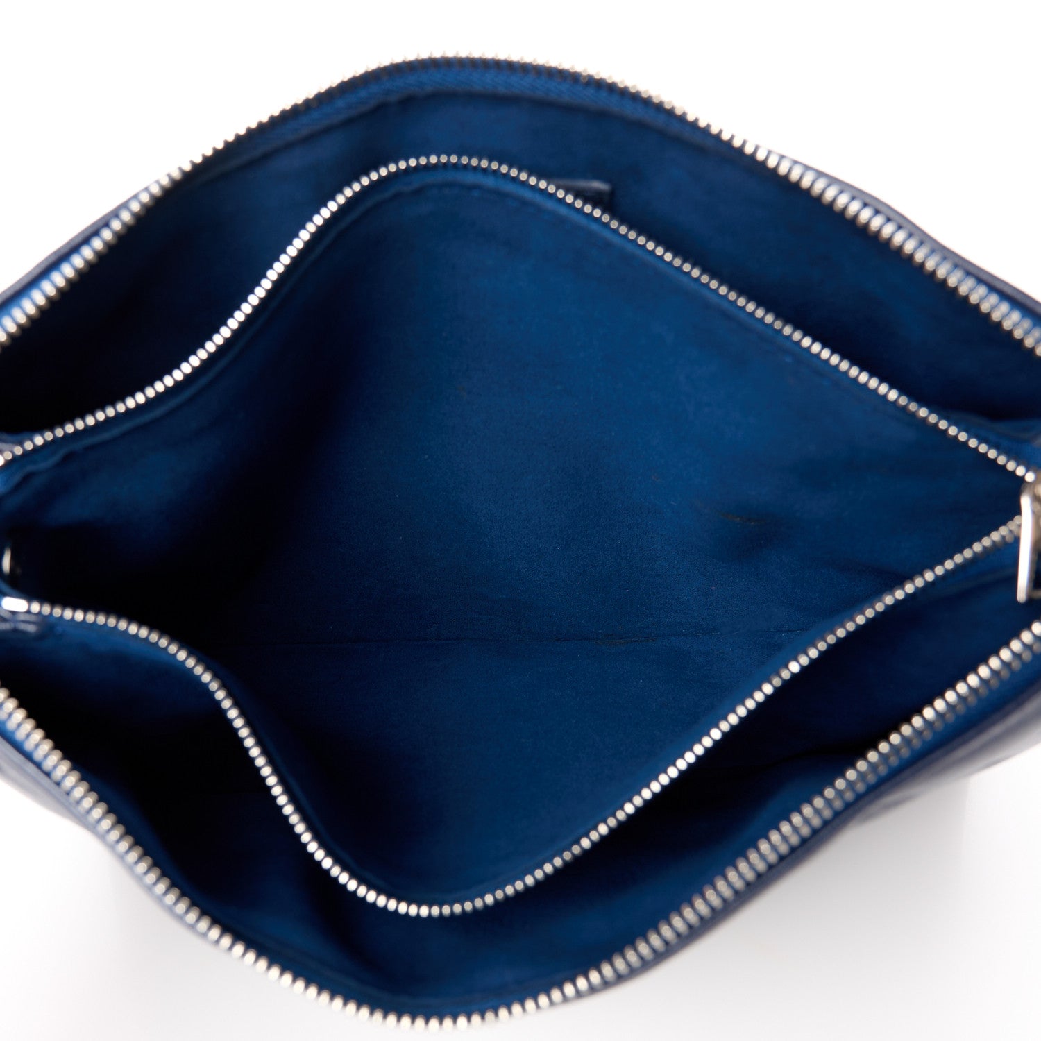 Louis Vuitton Lambskin Embossed Monogram Coussin PM Navy 5 of 9