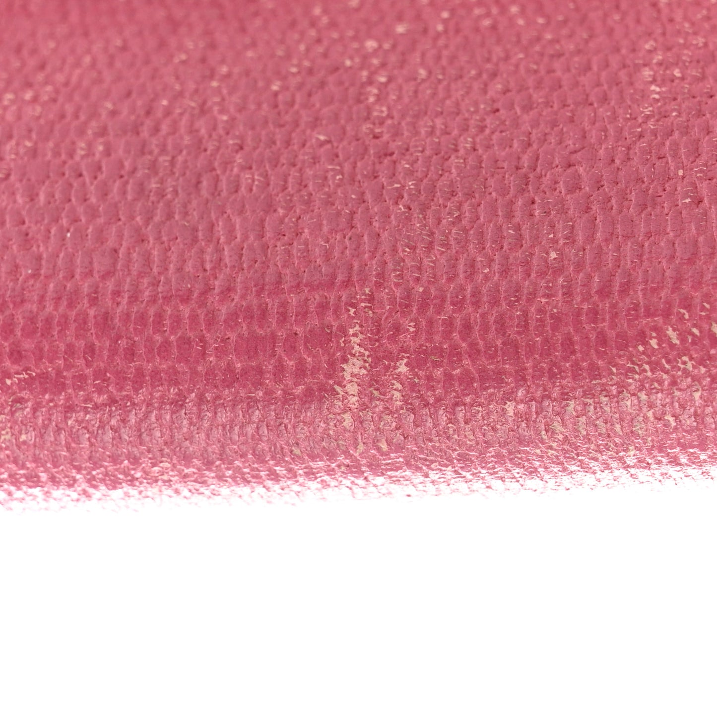 Textured Calfskin Y Ligne Clutch Fuchsia