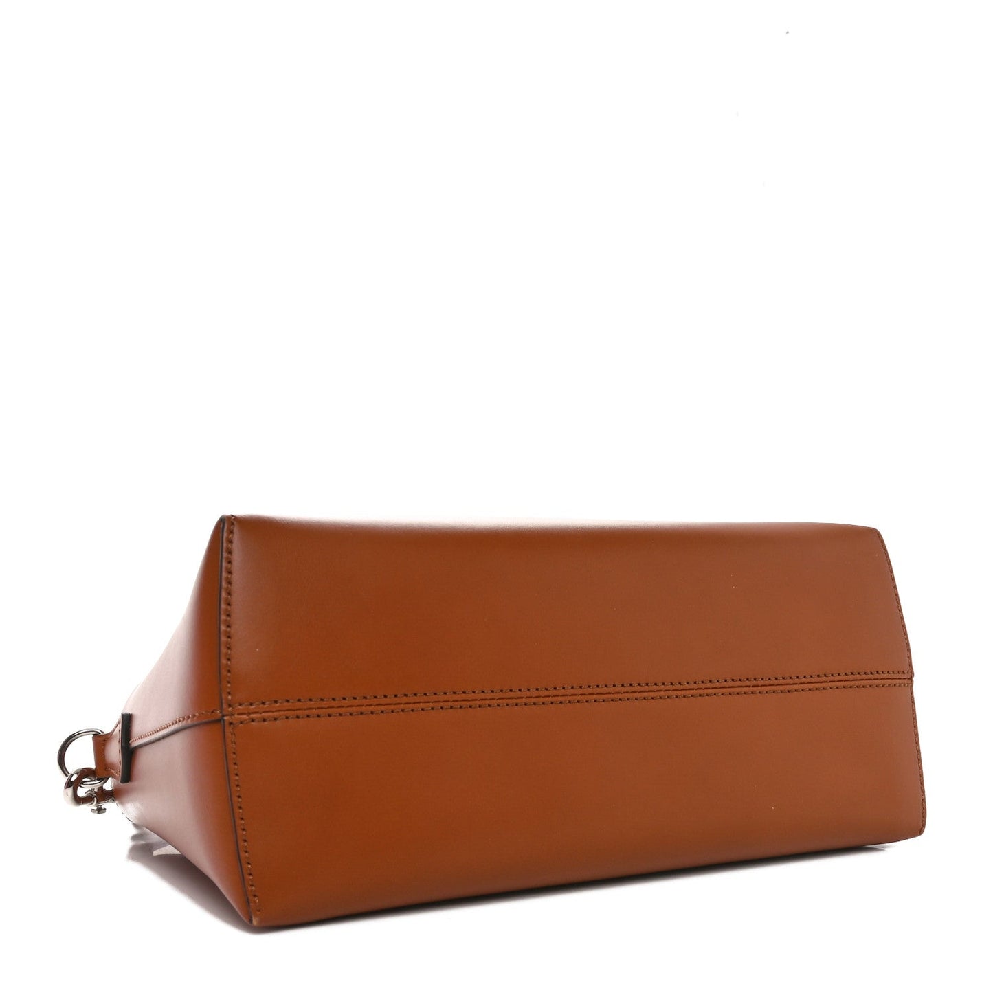 Vitello King Logo Embossed Medium By The Way Boston Bag Cuoio
