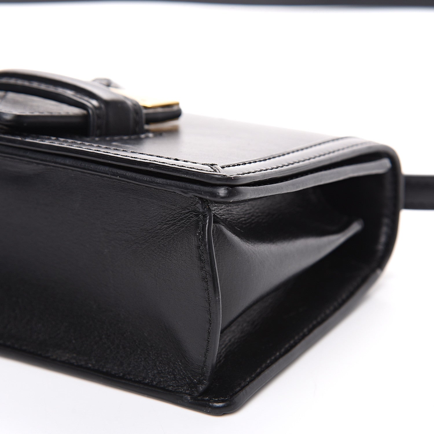 Loewe Calfskin Small Barcelona Shoulder Bag Black 7 of 10