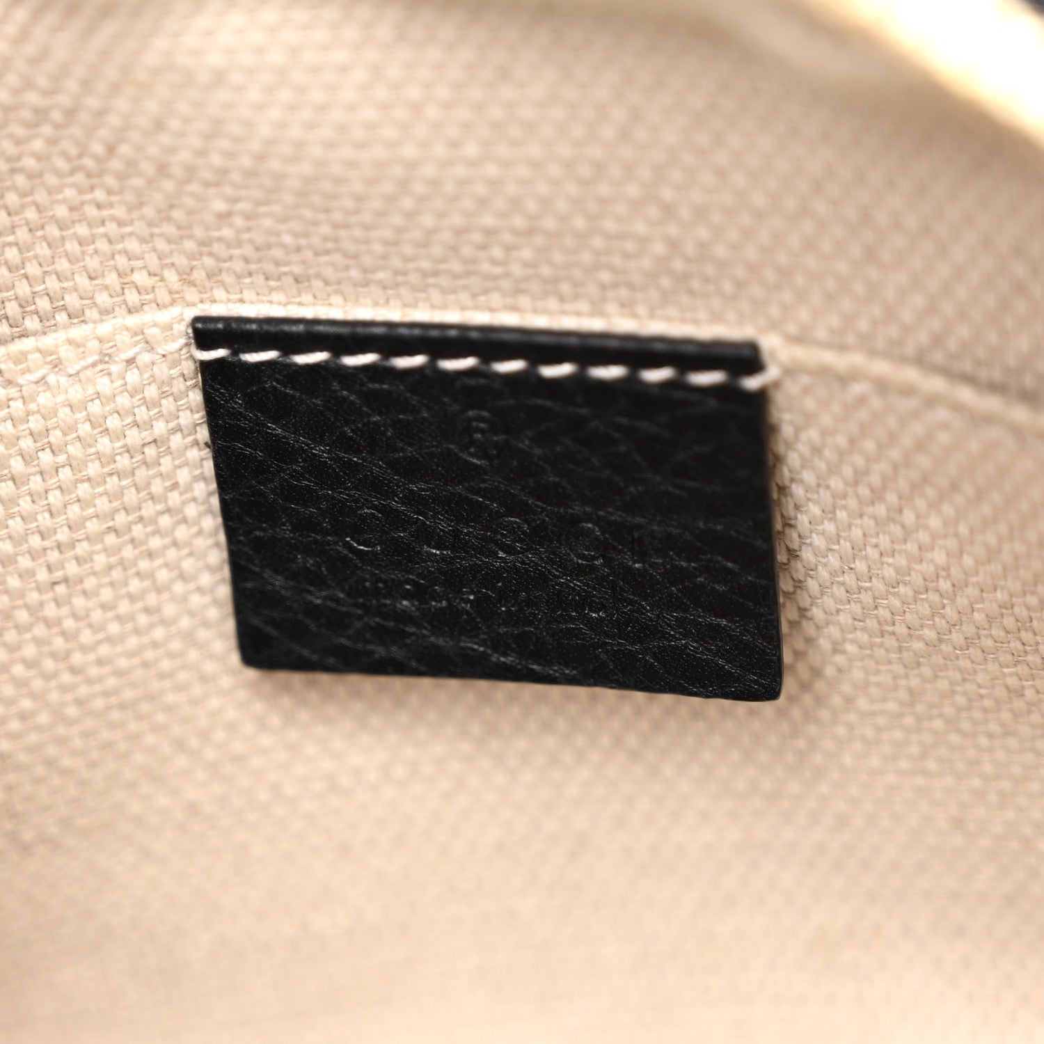 Gucci Pebbled Calfskin Small Soho Disco Bag Black 6 of 9