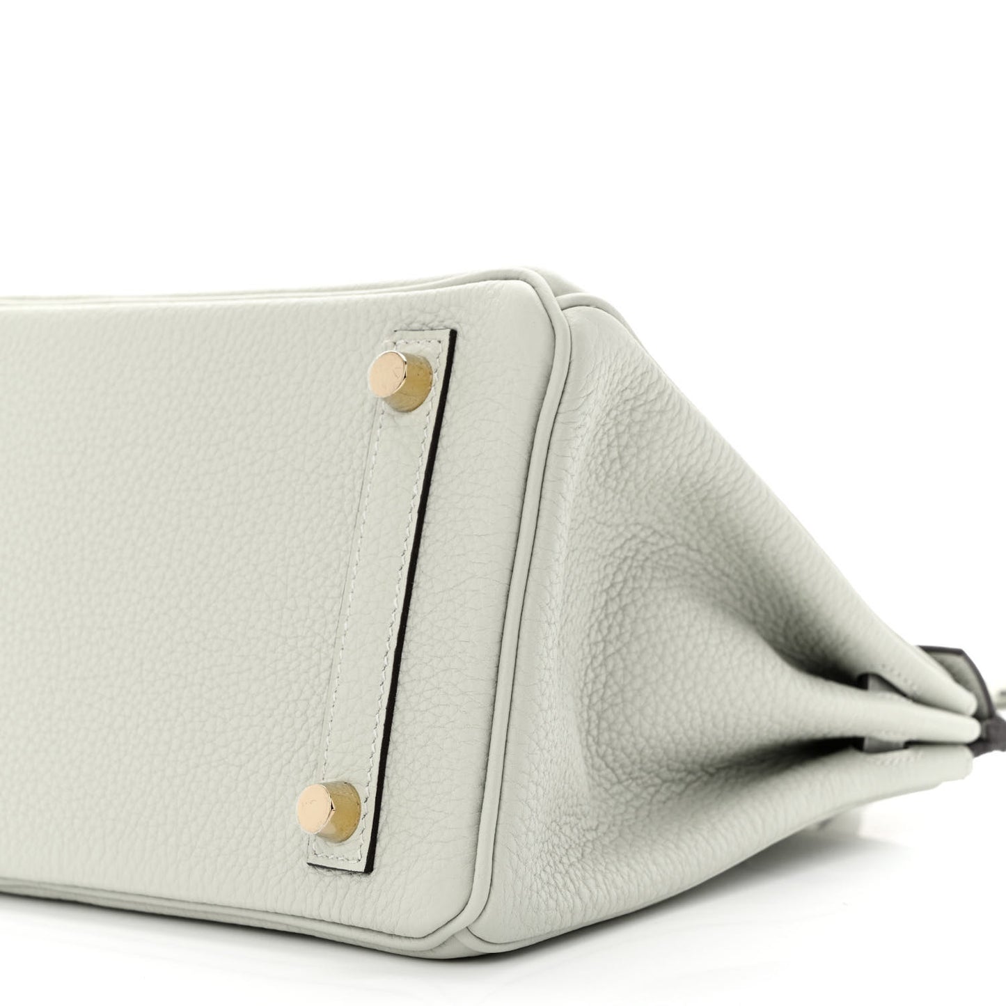 Togo Birkin 25 Gris Neve