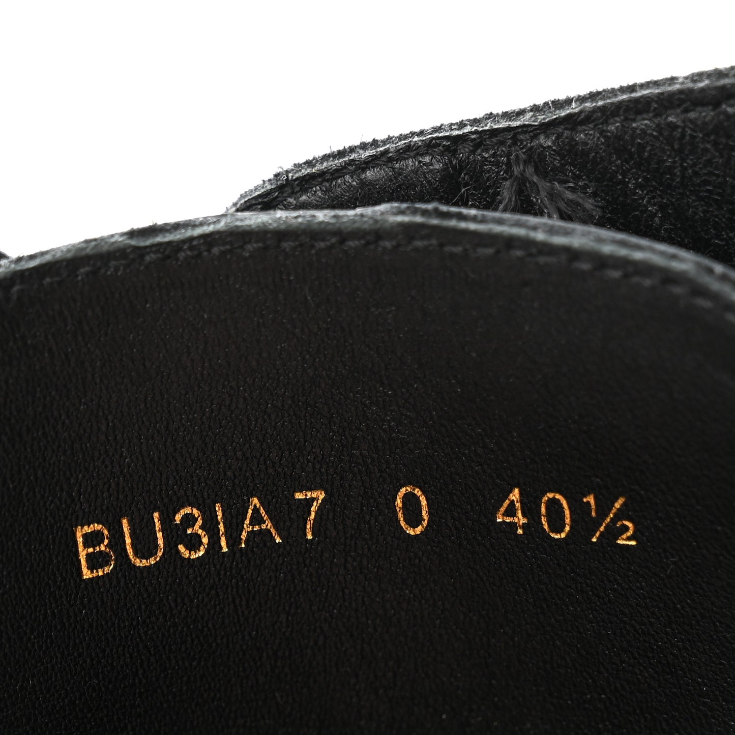 Calfskin Rockstud M-Way 50mm Combat Boots 40.5 Black