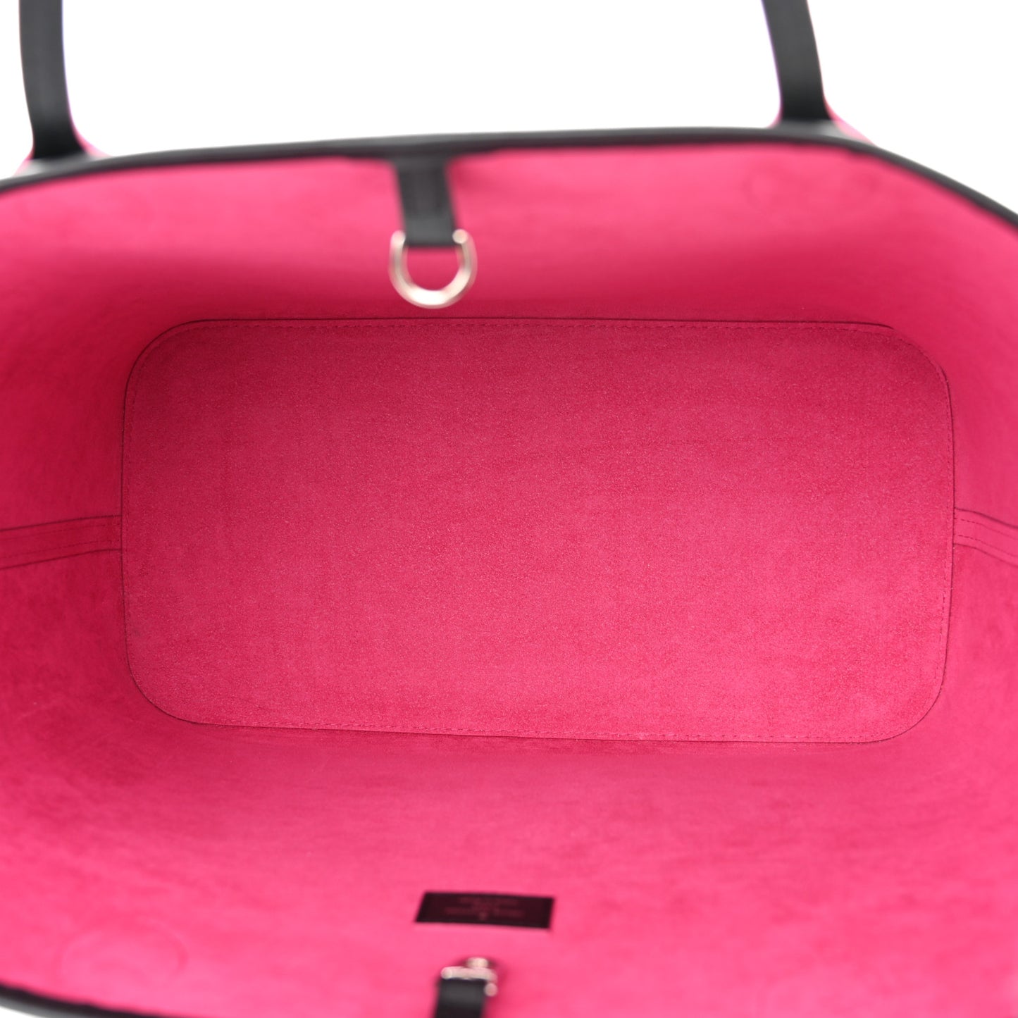 Epi Neverfull MM Black Hot Pink