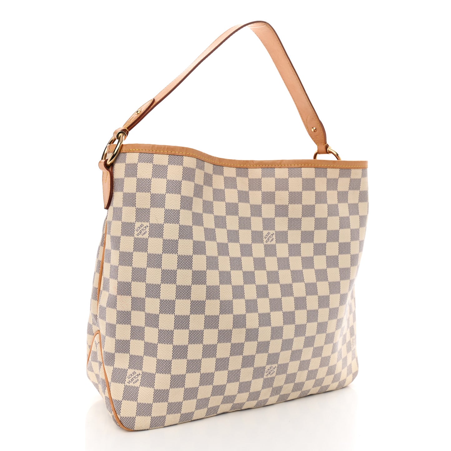 Damier Azur Delightful MM Rose Ballerine