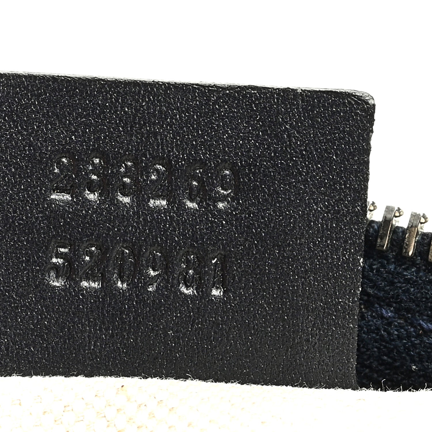 Gucci GG Plus Monogram Belt Bag Navy 7 of 10