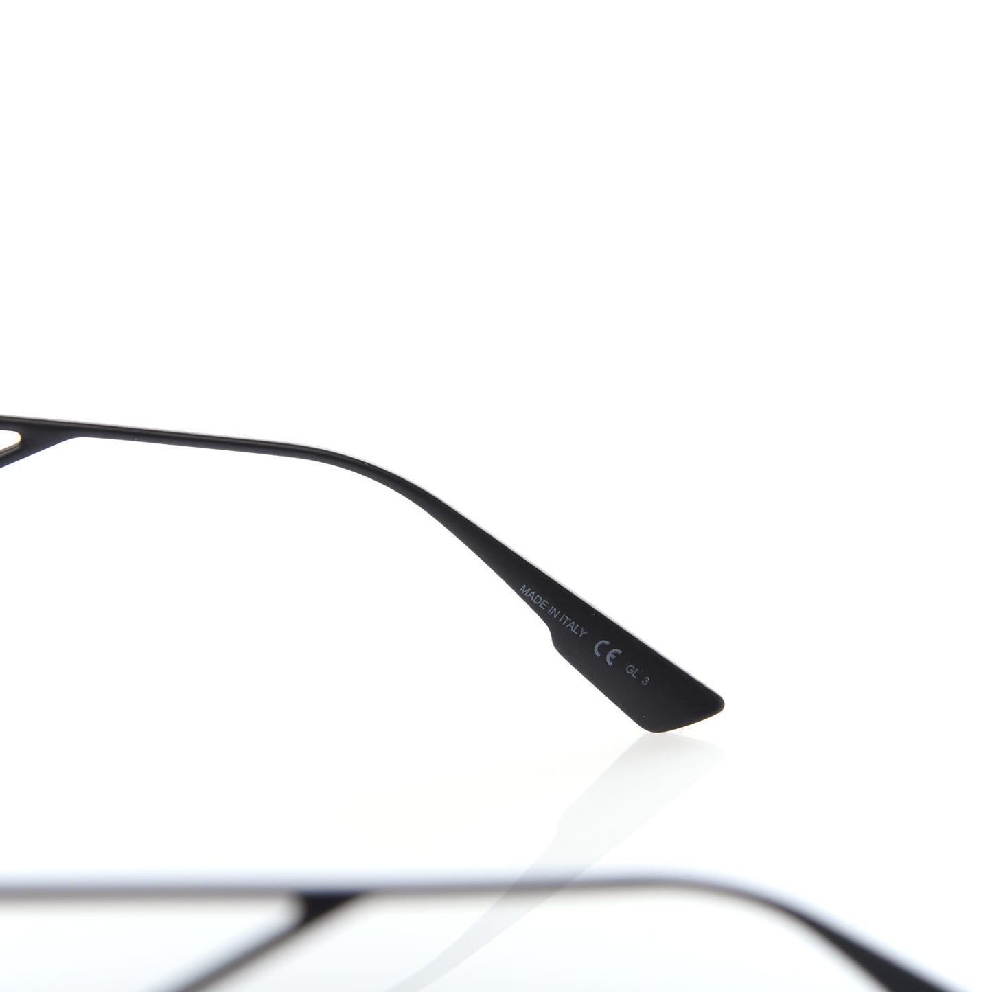Square 30 Montaigne Sunglasses Black