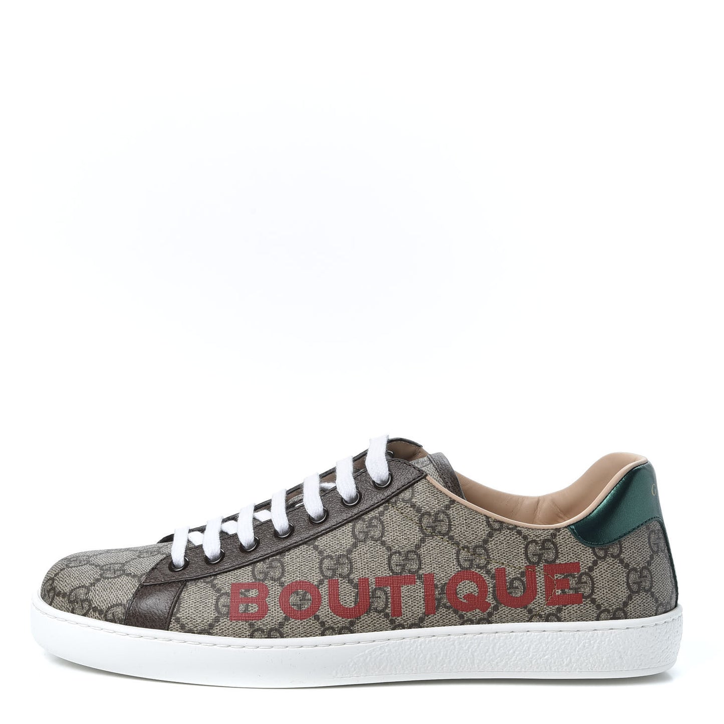 GG Supreme Monogram Boutique Mens Ace Sneakers 8