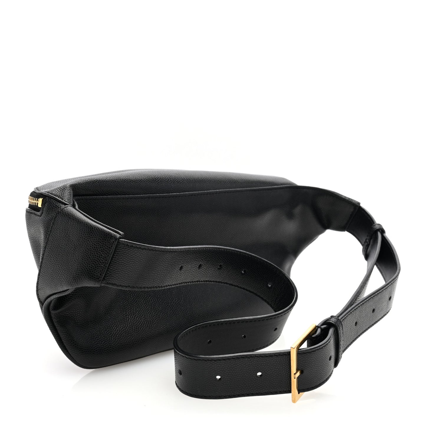 Grain De Poudre Monogram Belt Bag Black