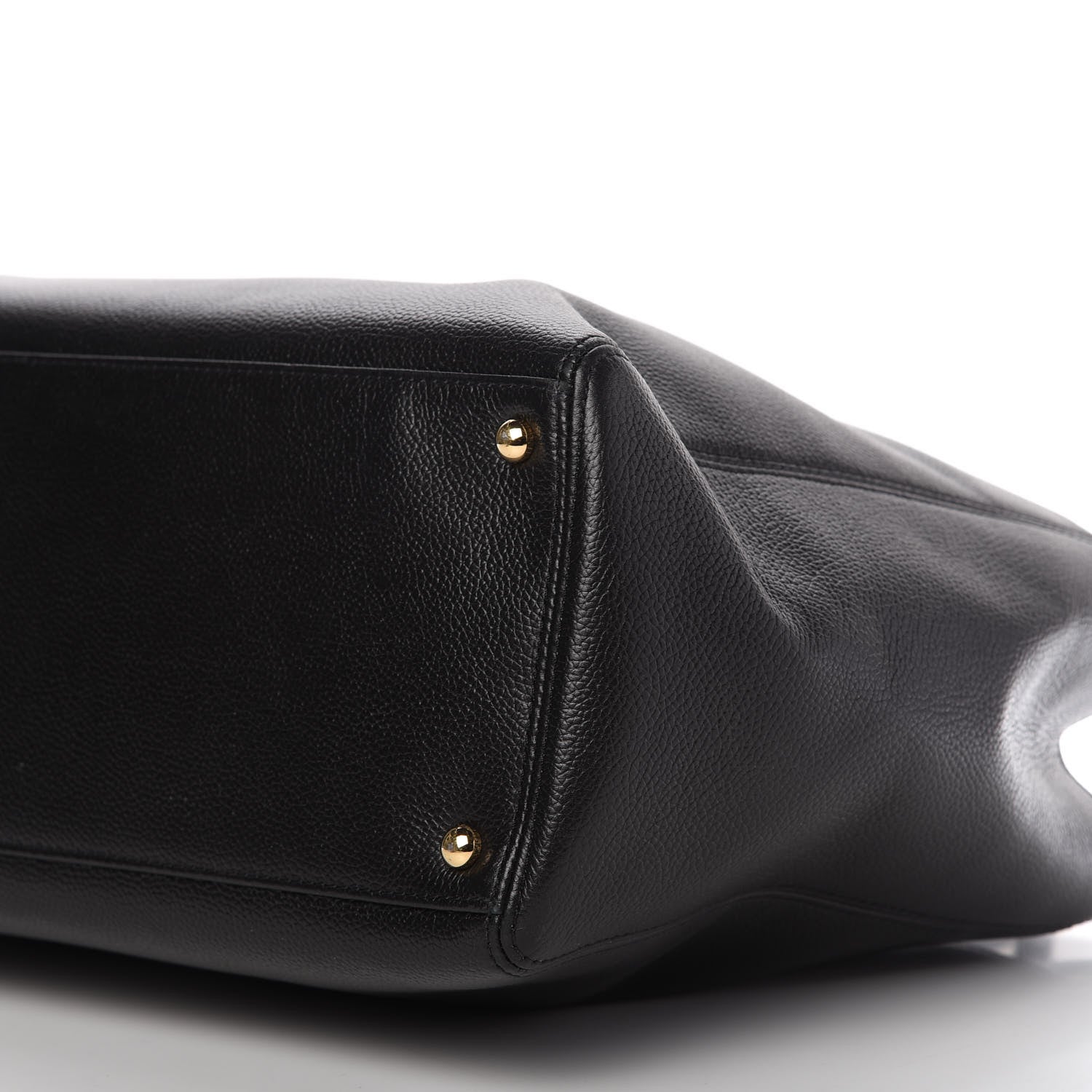 Chanel Calfskin Cerf Executive Shopper Tote Black 7 of 10