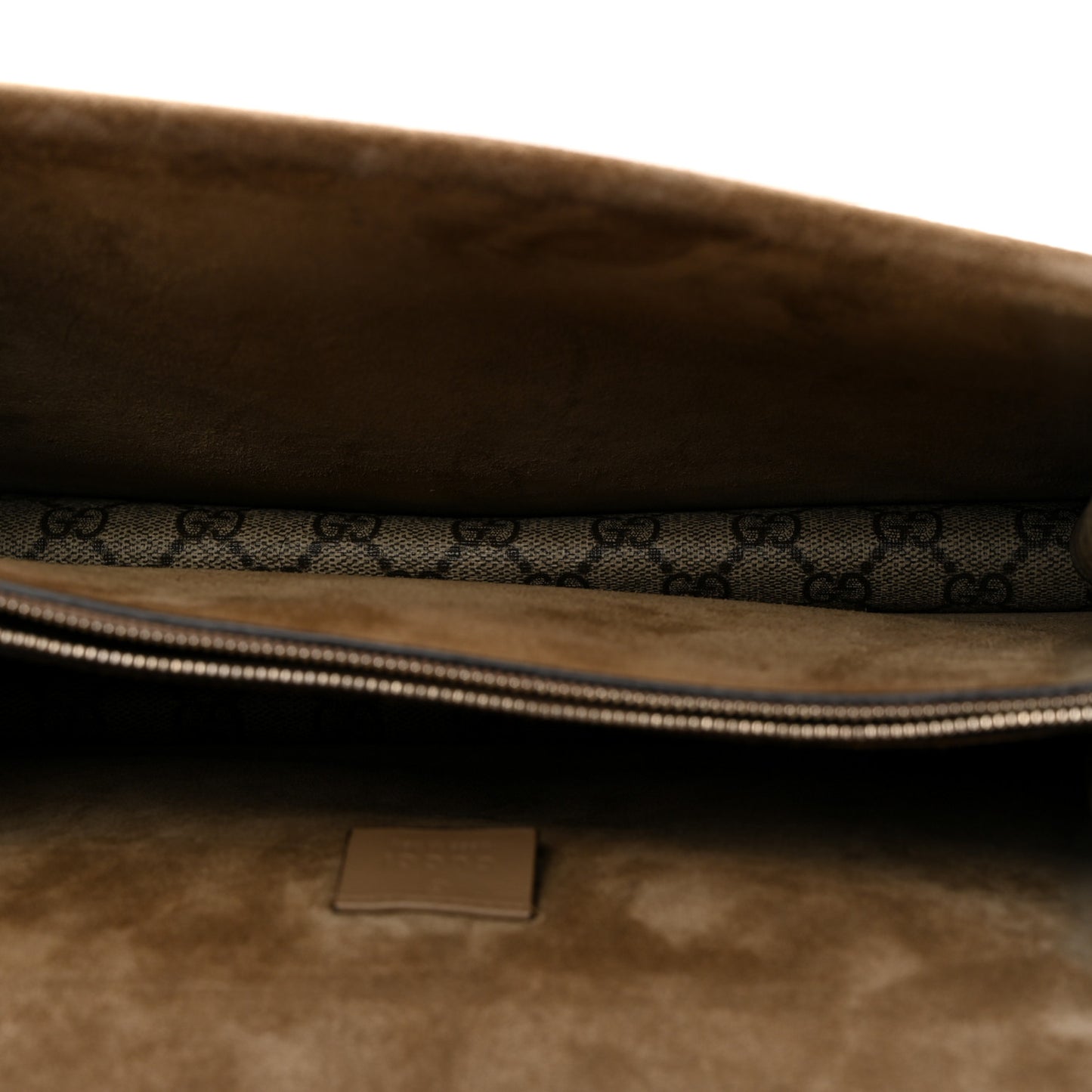 GG Supreme Monogram Medium Dionysus Shoulder Bag Taupe