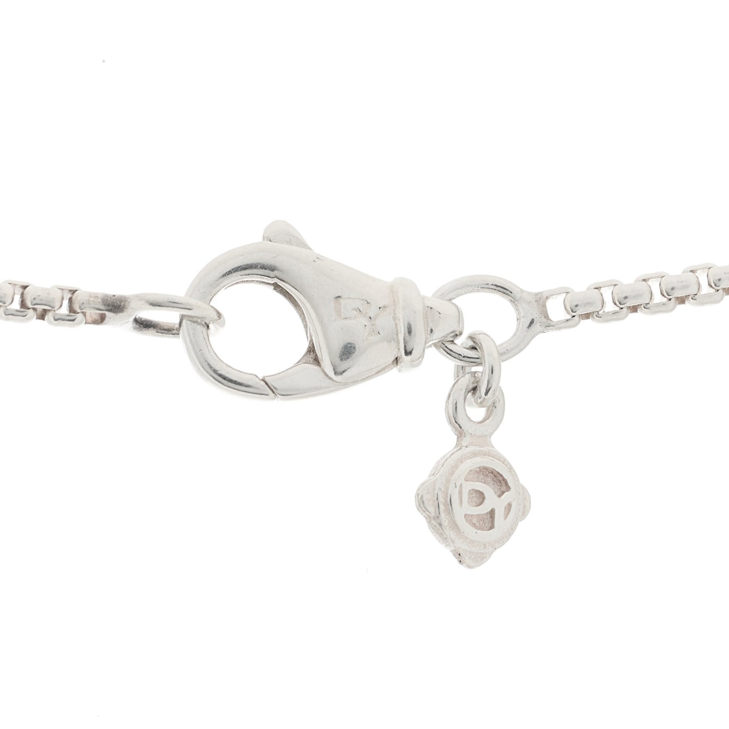 Sterling Silver Diamond Crossover Bar Necklace