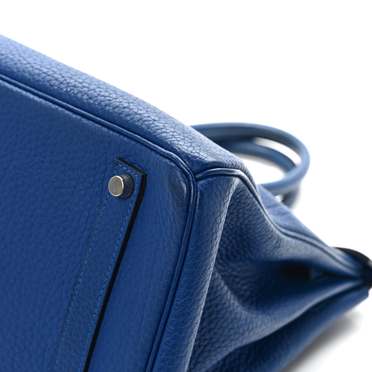Togo Birkin 35 Bleu Electrique